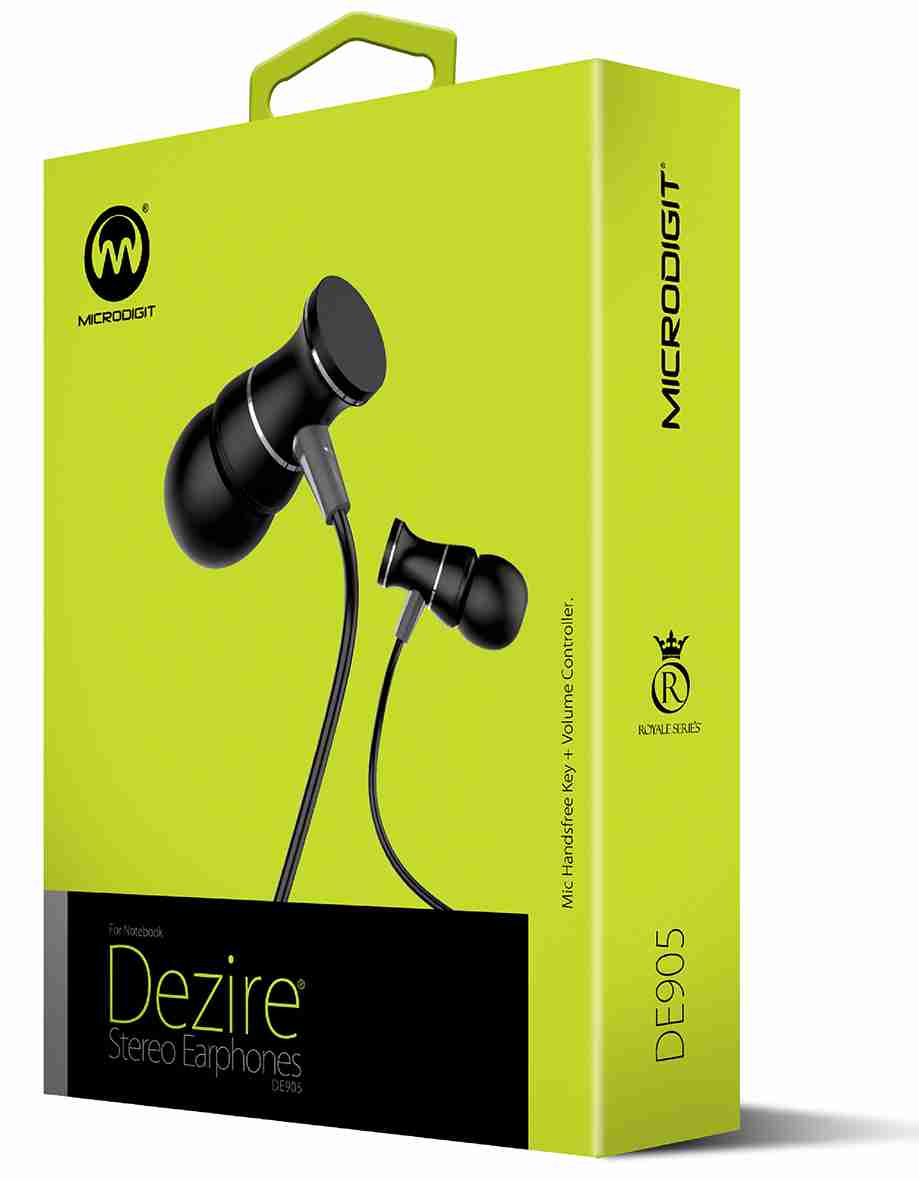 Microdigit dzire stereo earphones clearance