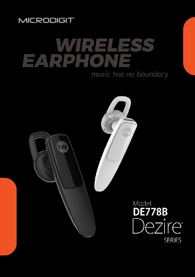 Microdigit dzire online wireless earphones