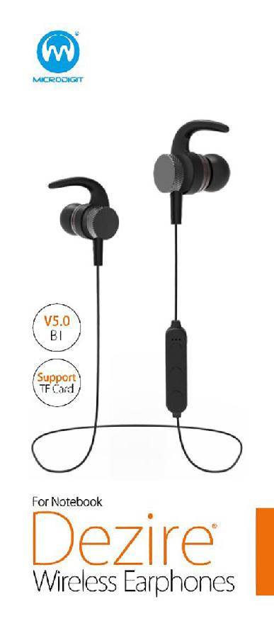 Microdigit DE774B Dezire Wireless Earphone